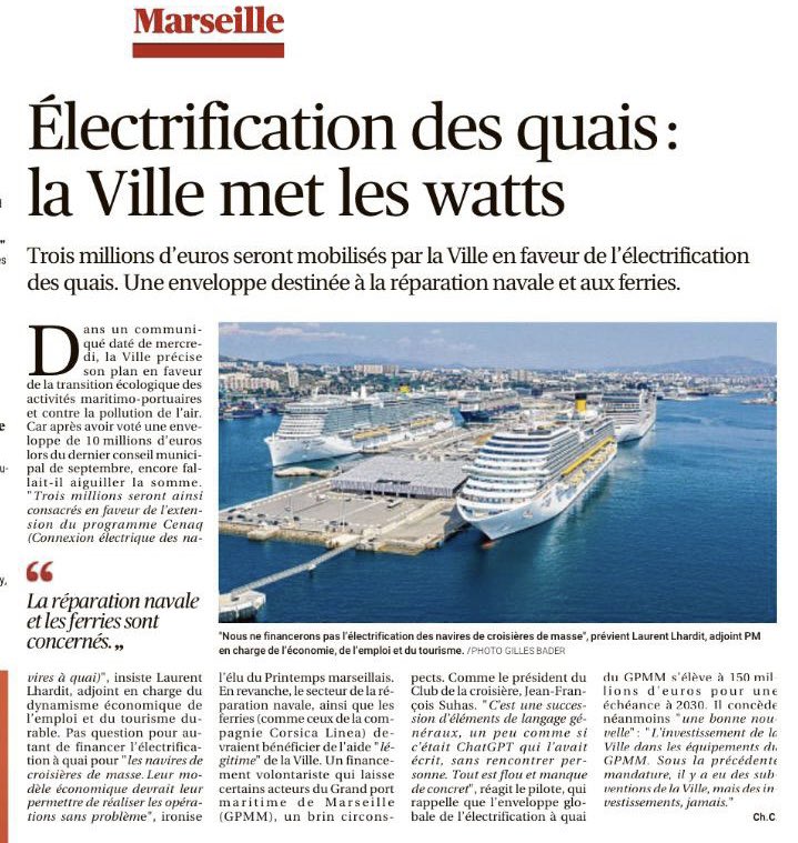 isabelle Campagnola Savon (@isasavon) on Twitter photo Les WATTS pour le bla-bla-bla de la ville de <a href="/marseille/">Ville de Marseille</a> et sa bande d’incompétents 👉 LA VÉRITÉ c’est 3M pour la réparation navale et RIEN pour les #ferries, la <a href="/MaRegionSud/">Région Sud</a> avec <a href="/RenaudMuselier/">Renaud Muselier</a> s’en ai chargée une nouvelle fois en bouclant les financements dans les délais! Les WATTS pour le bla-bla-bla de la ville de <a href="/marseille/">Ville de Marseille</a> et sa bande d’incompétents 👉 LA VÉRITÉ c’est 3M pour la réparation navale et RIEN pour les #ferries, la <a href="/MaRegionSud/">Région Sud</a> avec <a href="/RenaudMuselier/">Renaud Muselier</a> s’en ai chargée une nouvelle fois en bouclant les financements dans les délais!