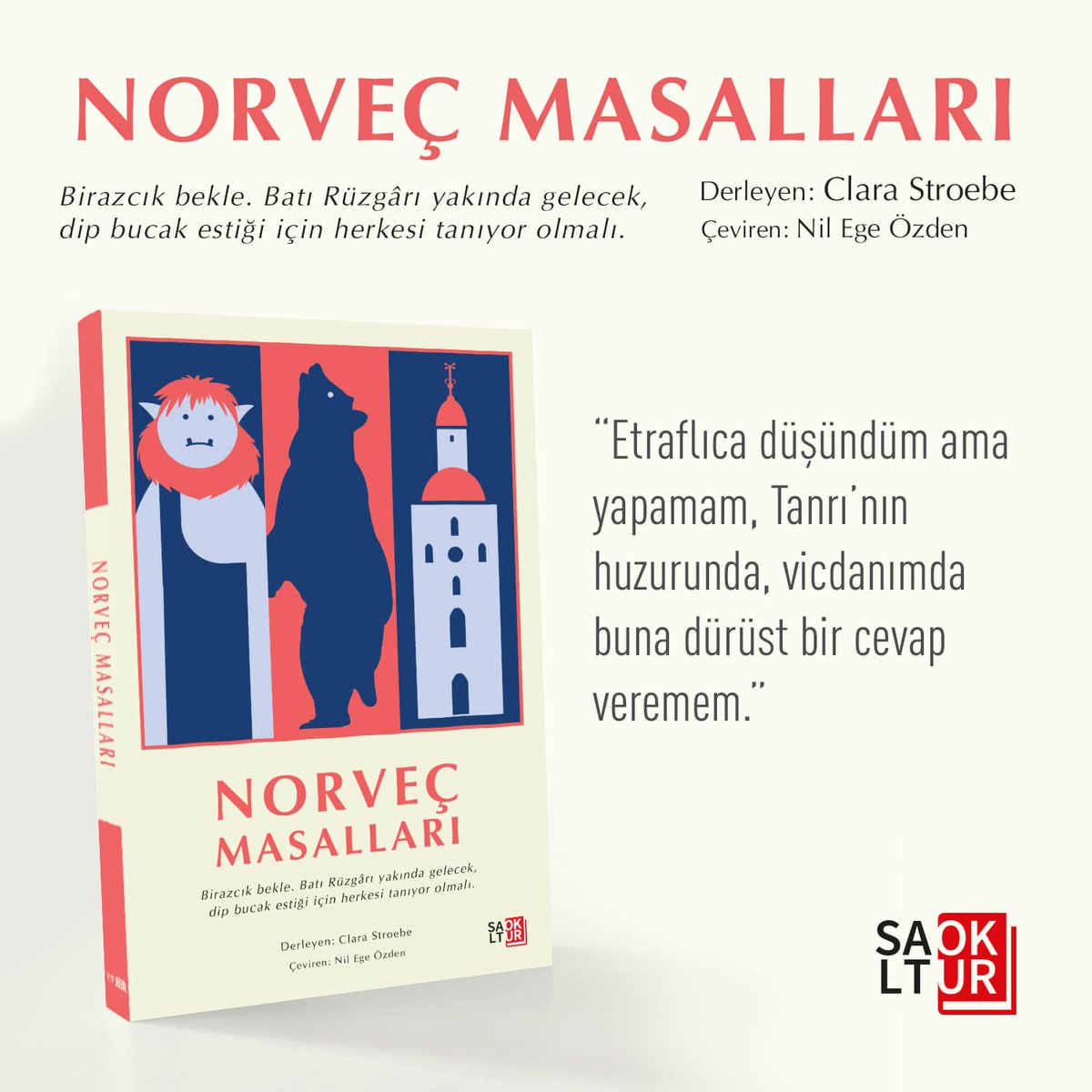 "Etraflıca düşündüm ama yapamam, Tanrı'nın huzurunda, vicdanımda buna dürüst bir cevap veremem." #SaltOkur

kitapyurdu.com/kitap/norvec-m…