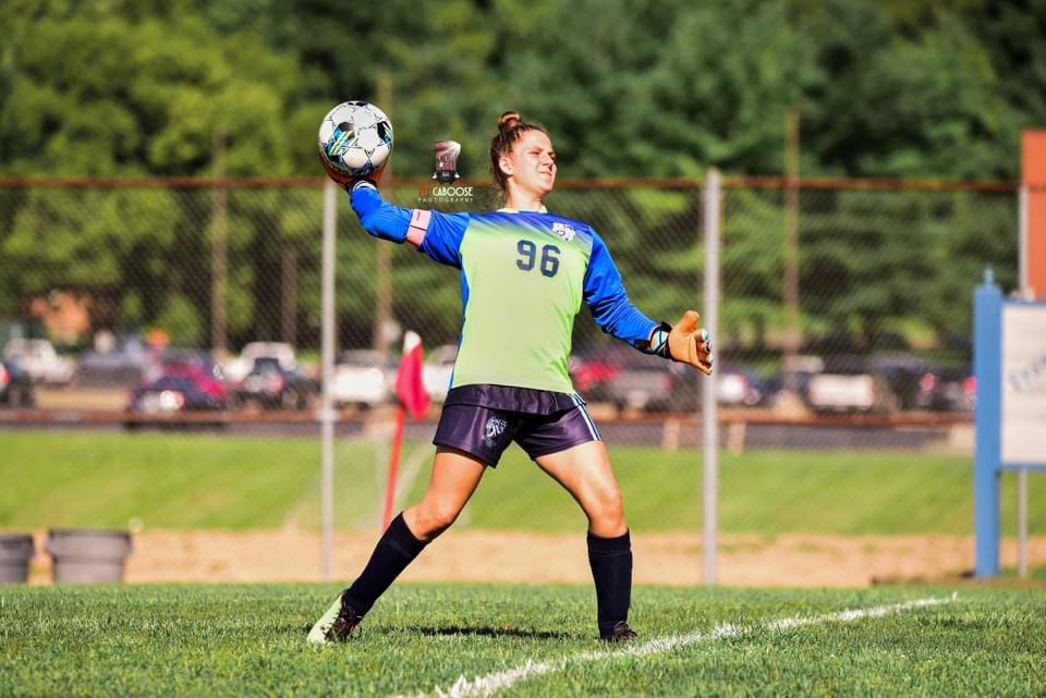 FchsLady's tweet photo. @Brian_Haenchen  Please nominate Franklin County soccer Goal Keeper Liz Wendel who had 30 saves on Tuesday Oct 3 vs Sectional rival South Dearborn.  Wendel went into the game only 1 goal short at 176. She shattered the all record saves for a season total 206. https://t.co/C3Fpo5mKSX