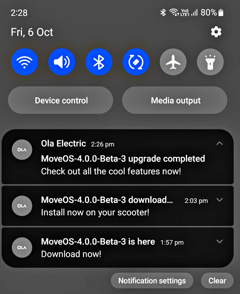 sheetal_pattan's tweet photo. MoveOS 4 Beta 3 . Some bug is here (Parked~Not Charging) https://t.co/O0VV2J0cyG