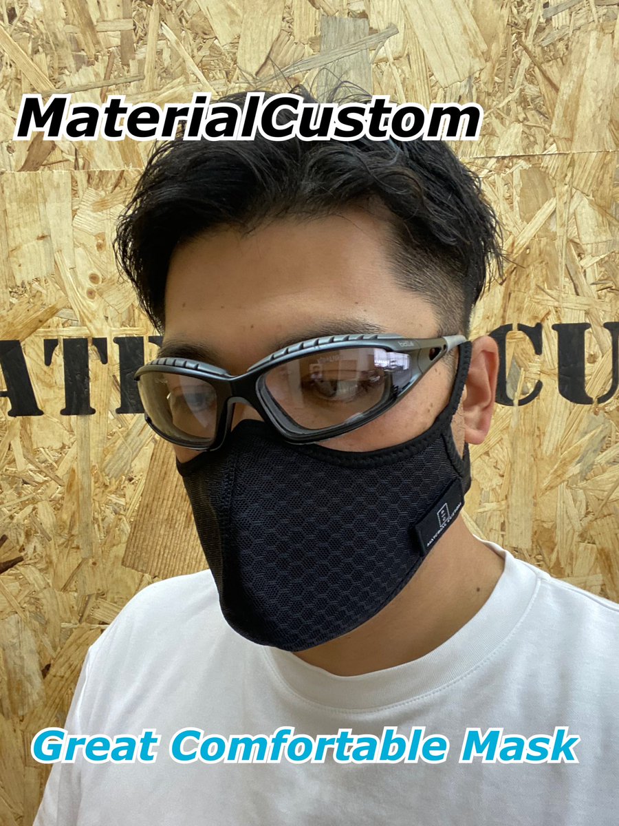 material_custom's tweet photo. New!![Great Comfortable Mask]販売開始のお知らせ。

この度日本人の骨格によりフィットするLサイズと、女性用サイズのSサイズが完成致しました！

Lサイズ、Sサイズ共にフィット感にこだわり何度も作り直し↓↓↓

@shelliemay591
#TEMPTALia   #SPECTALia #MaterialCustom #GreatComfortableMask https://t.co/xjLeANjvIH