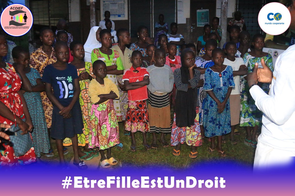 acdief's tweet photo. PROJET ÊTRE FILLE EST UN DROIT (Assistance aux Jeunes Filles en milieu scolaire pour la Lutte Contre le Mariage Précoce)
Remise de Kits scolaires aux jeunes filles de la commune Sotouboua 2
Merci à notre partenaire @mundocooperante
#Acdief #MundoCooperante #EtreFilleEstUnDroit https://t.co/6AJDjppwkH