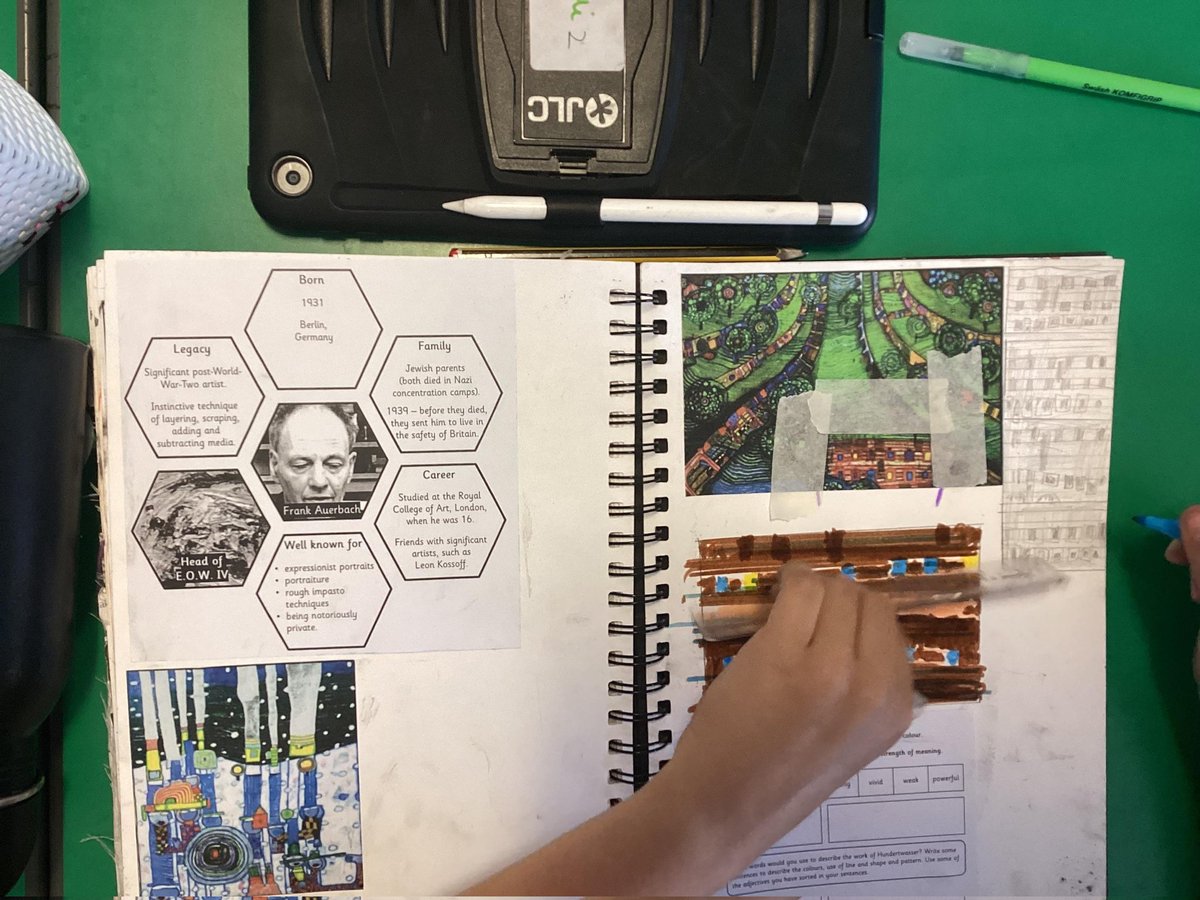Woodhall Primary School (@woodhallsudbury) on Twitter photo Year 5 have been having a go at abstract art thanks to the <a href="/Curriculum_USP/">Curriculum with USP</a> <a href="/baronbedford/">Alex Bedford</a> #frankauerbach Year 5 have been having a go at abstract art thanks to the <a href="/Curriculum_USP/">Curriculum with USP</a> <a href="/baronbedford/">Alex Bedford</a> #frankauerbach
