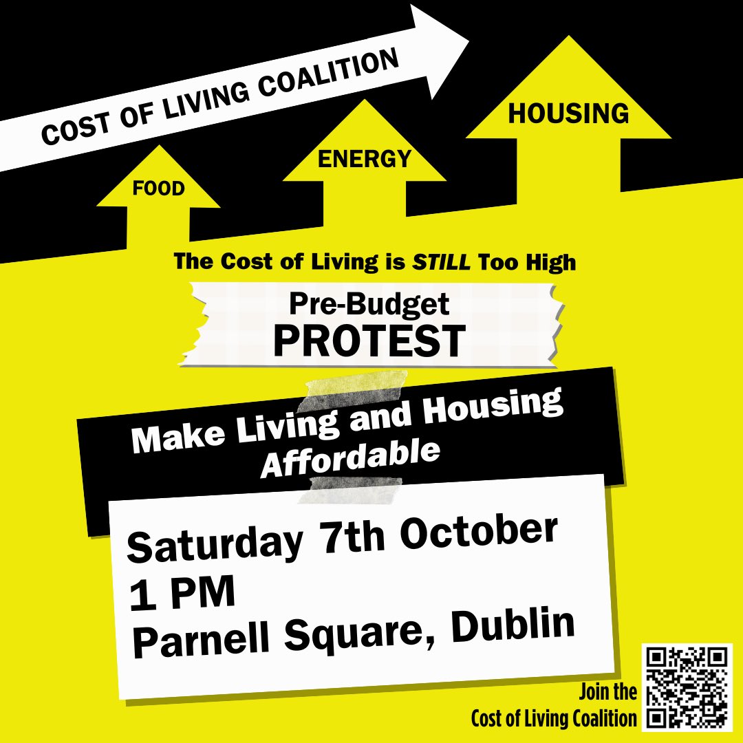 I'm going to Dublin tomorrow to sing my song Everyone Should Have A Home at this protest @COLCIreland. It's 2023 in Ireland. We've got record homelessness numbers. People can't afford to rent. People can't afford to buy. It doesn't have to be this way. #everyoneshouldhaveahome