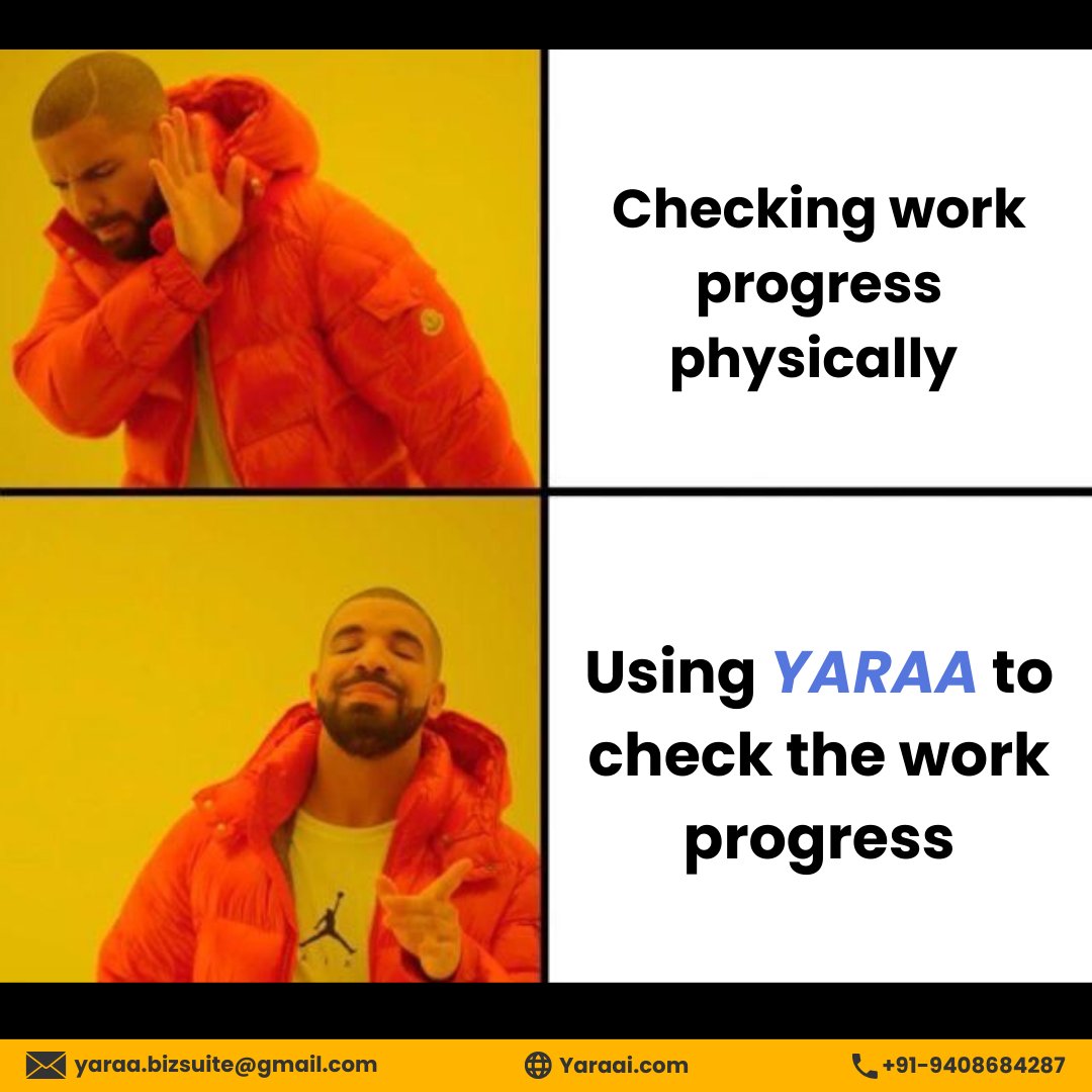 YaraaBizsuite's tweet photo. Using YARAA to check the work progress

Visit us: https://t.co/UOiWUTUP4i

#meme #ai #artificialintelligence #yaraa #easysteps #easyprocess #minute #1minute #easy #simple #setup #wizard #setupwizard #yaraa #ai #aitools #projectmanagementsoftware #taskmanagementsoftware https://t.co/rwW2sXs3ME