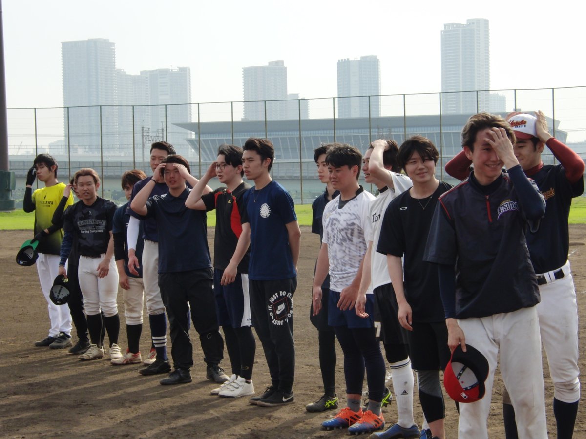 tpu_koho's tweet photo. 江東区夢の島球場で、本学の軟式野球サークルと障がい者野球で全国大会常連チームの「千葉ドリームスター」（ユニフォーム赤色）との交流試合を実施しました！（その１）

▼ 交流試合の様子
https://t.co/YL5FA4B19V

#作業療法士 #理学療法士 #交流試合 #サークル #野球 #basaball #大学 #東京 #医療 https://t.co/ETsznqdbx4