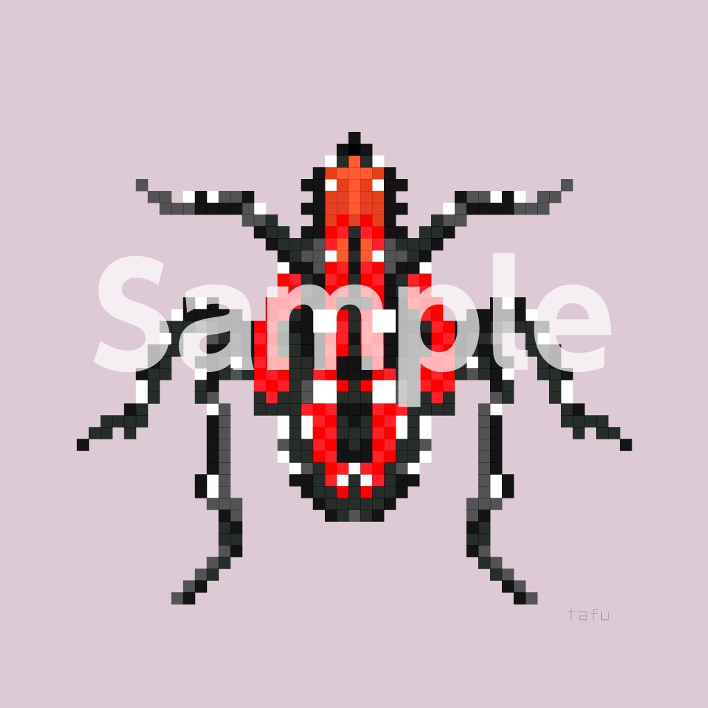 creative_TAFU's tweet photo. 新作で初めてのセットものを作成✨シタベニハゴロモの幼虫のイチゴ感🍓は推しです。
#bugsparade
#nftart  
#adambygmo
#昆虫あーと
#昆虫NFT
#シタベニはごろも #イチゴむし https://t.co/84TNsfv1jF