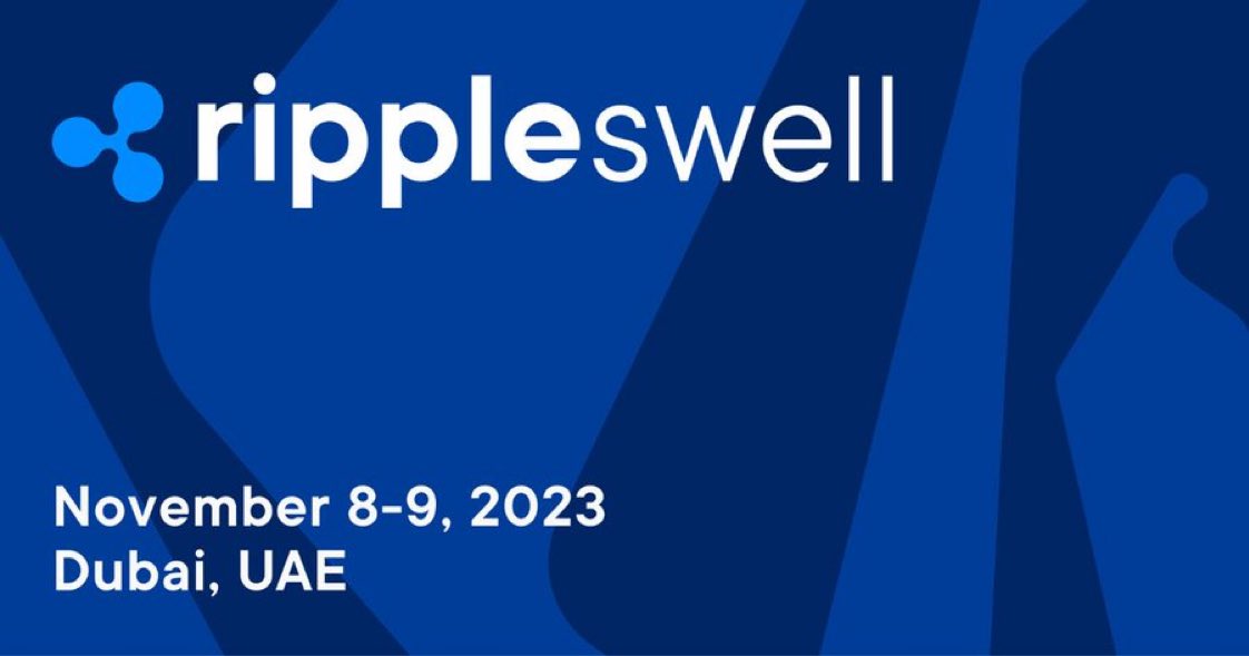 dumm712's tweet photo. Have a great chance to attend the financial event Ripple Swell Dubai. @Ripple 
Reserve your spot today to secure your place in shaping the future of finance.
🗓️Date- 8-9 Nov 2023
📌Venue-Madinat Jumeirah Conference Centre, UAE

#Crypto #BLOCKCHAIN 
 https://t.co/JW0WSOdnty… https://t.co/BWPLm3doDb