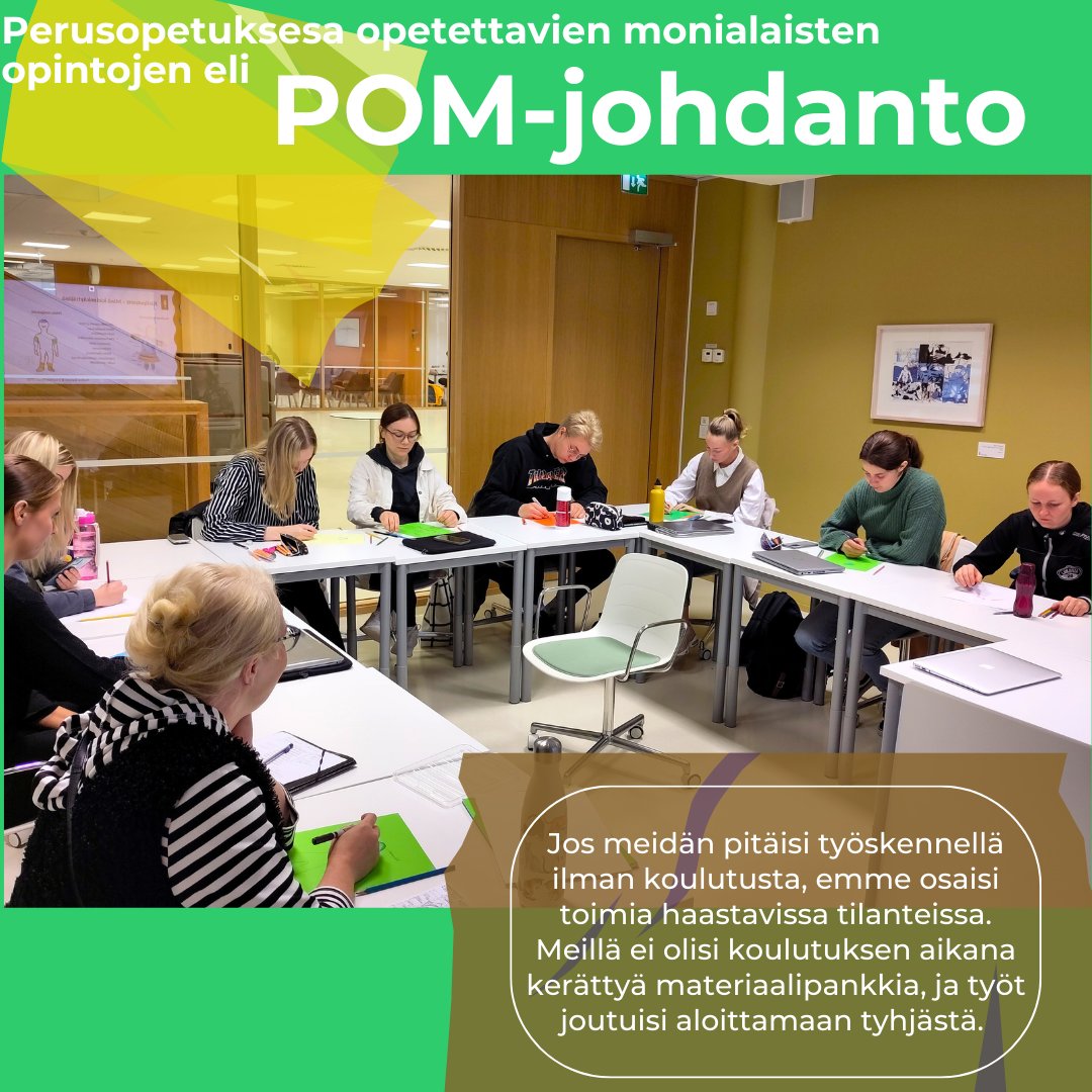 jyu_okl's tweet photo. World Teachersâ Day is celebrated on October 5. We visited teacher education classrooms to find out what thoughts our students have about teaching and teacher education. #opettajankoulutus #MOP #worldteachersday #unescoaspnet đ§” https://t.co/IrP1fvVKel