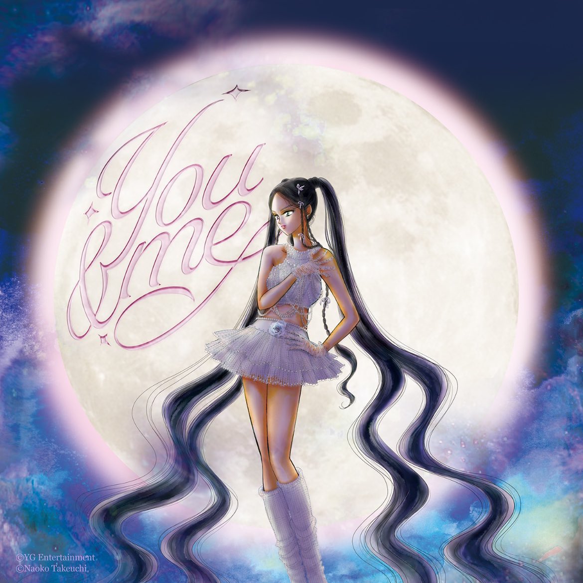 PopBase's tweet photo. The cover for Jennie of BLACKPINK’s new single ‘You &amp; Me’ was designed by ‘Sailor Moon’ author, Naoko Takeuchi. https://t.co/JFOTFUmv1C