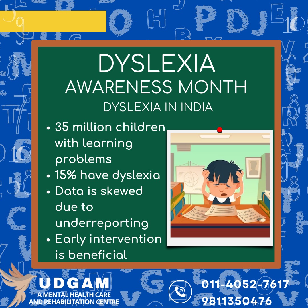 Udgam_clinic's tweet photo. Dyslexia in India..
According to reports around 35 million children in India suffer from Learning difficulties, with 15% being dyslexic. That is only the number of children enrolled in schools, leaving behind a major chunk of unidentified data. 
#dyslexiaawarenessmonth #dyslexia https://t.co/hqj2znptS3