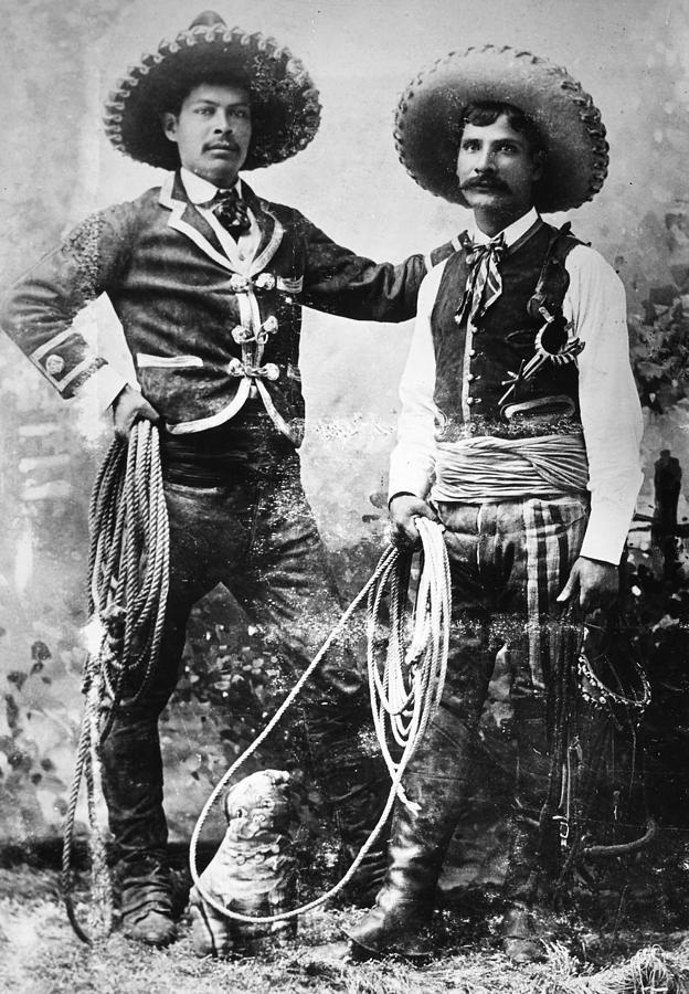 Vaqueros in Laredo circa 1905. Incredible faces, incredible photo.