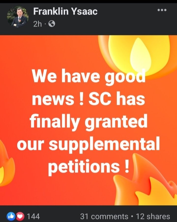 karenvaughn_'s tweet photo. Good news! Last August ay may court order na ang SC for smartmatic 2 explain,but they did not comply. Guilty?
Kasama din sa C order ang Comelec, sana sunod na sila. Mag ingay po tayo na wag payagang sumali sa bidding ang Smartmatic. Walang maba2go sa bansa kng smartmatic pa rin! https://t.co/NqgKgqSG1L