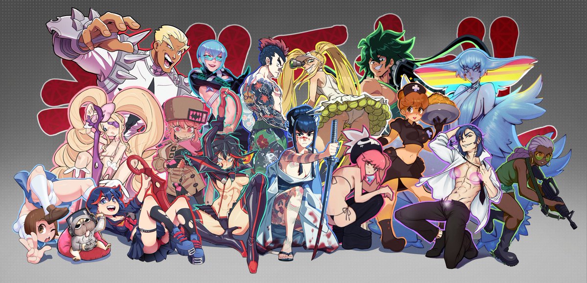 The final Kill la Kill collaboration pic  

Artists in replies ( ⁀ᗢ⁀ )ﾉ *:･ﾟ✧