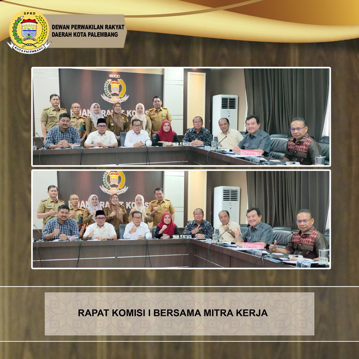 Rapat Komisi I bersama Mitra Kerja Capil dengan pembahasan RAPBD tahun Anggaran 2024.

#dprdkotapalembang