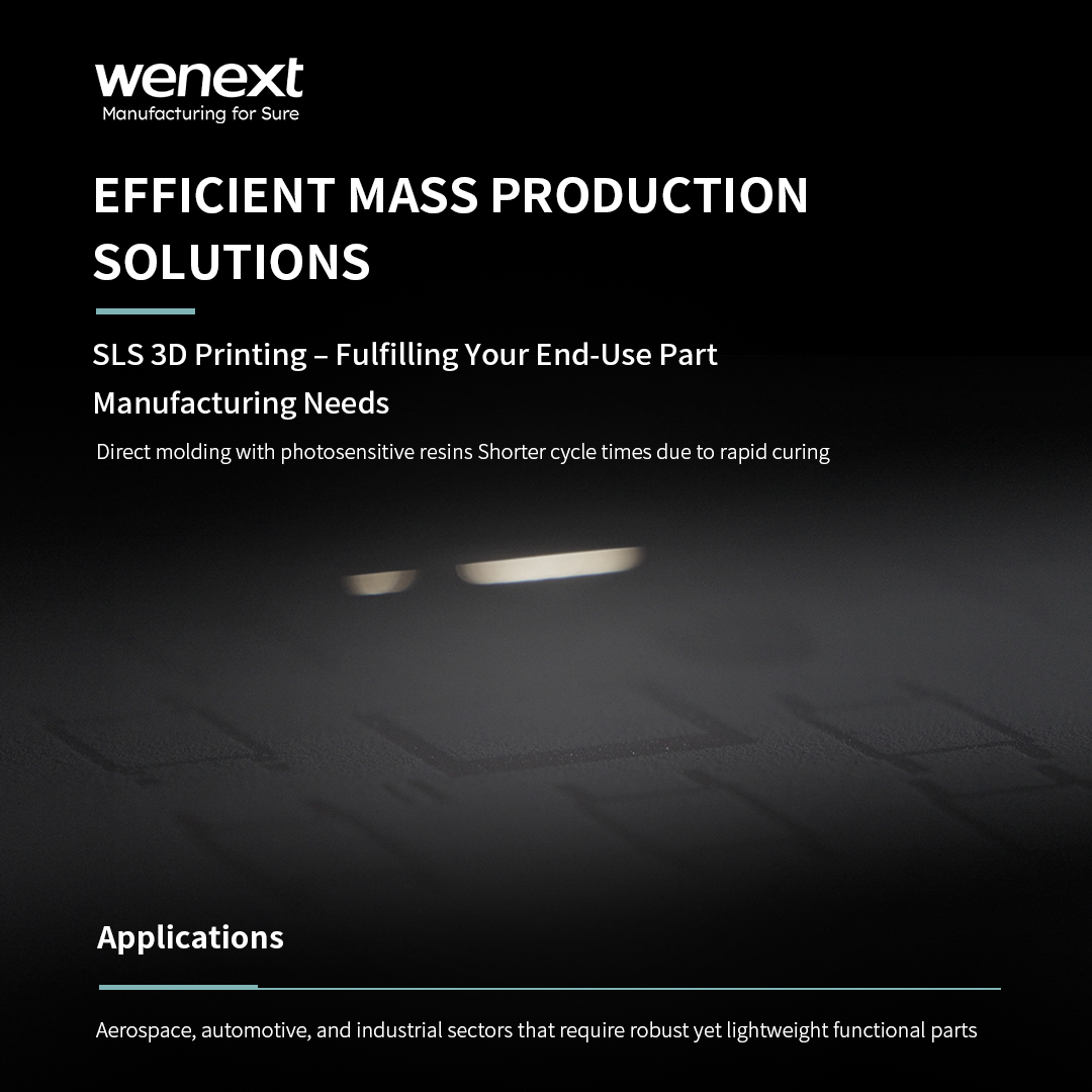 Wenexttech's tweet photo. SLS is a perfect marriage of functionality, strength, and complexity. #Wenext 3D Printing SLS solution is used in a variety of end-use applications in industries including automotive and aerospace. For more information, visit https://t.co/tkVbAVzvHd
#SLS #3Dprinting #Automotive https://t.co/KYtYuR89ii