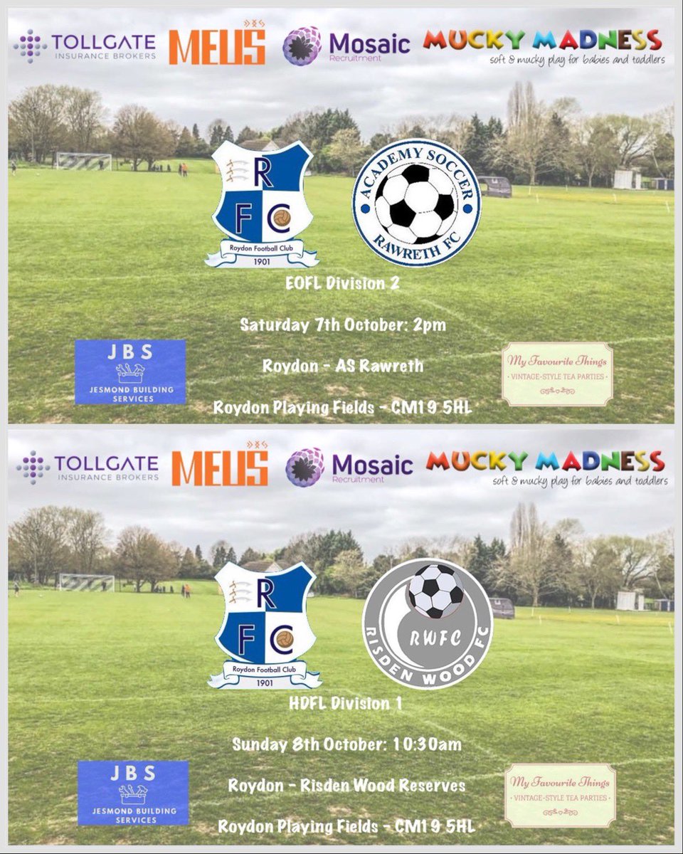 Roydon Football Club tweet media