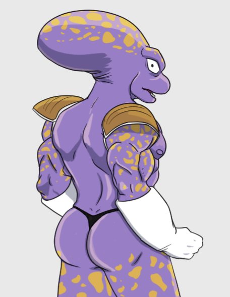 "F-From the back, too?!"