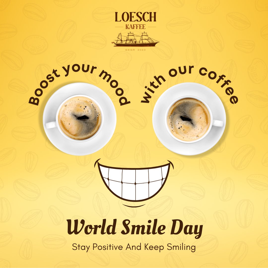 LoeschKaffee's tweet photo. 😄 Brew up a world of smiles this World Smile Day with Loesch Kaffee! ☕❤️.
Share a smile, share a cup of happiness. 😊☕
#WorldSmileDay #LoeschKaffee #CoffeeAndSmiles #Hanoi #streetsofhanoi #CoffeeTime #explore #explorevietnam #cafe #hanoicafe https://t.co/jyMVlo2Oeh