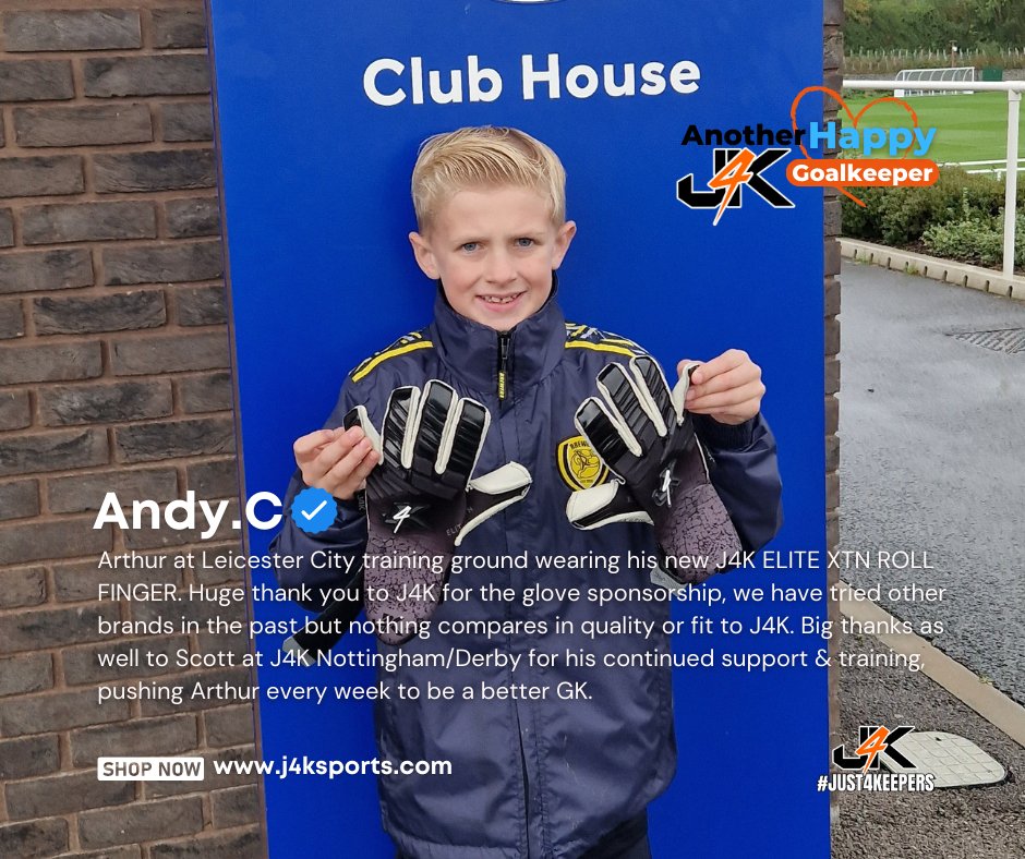 J4K Goalkeeper Gloves tweet media