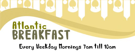 Why not enjoy some great tunes before school or work or just to chill with Atlantic Breakfast nonstop hits now till 10am. #hits #breakfast #nonstophits