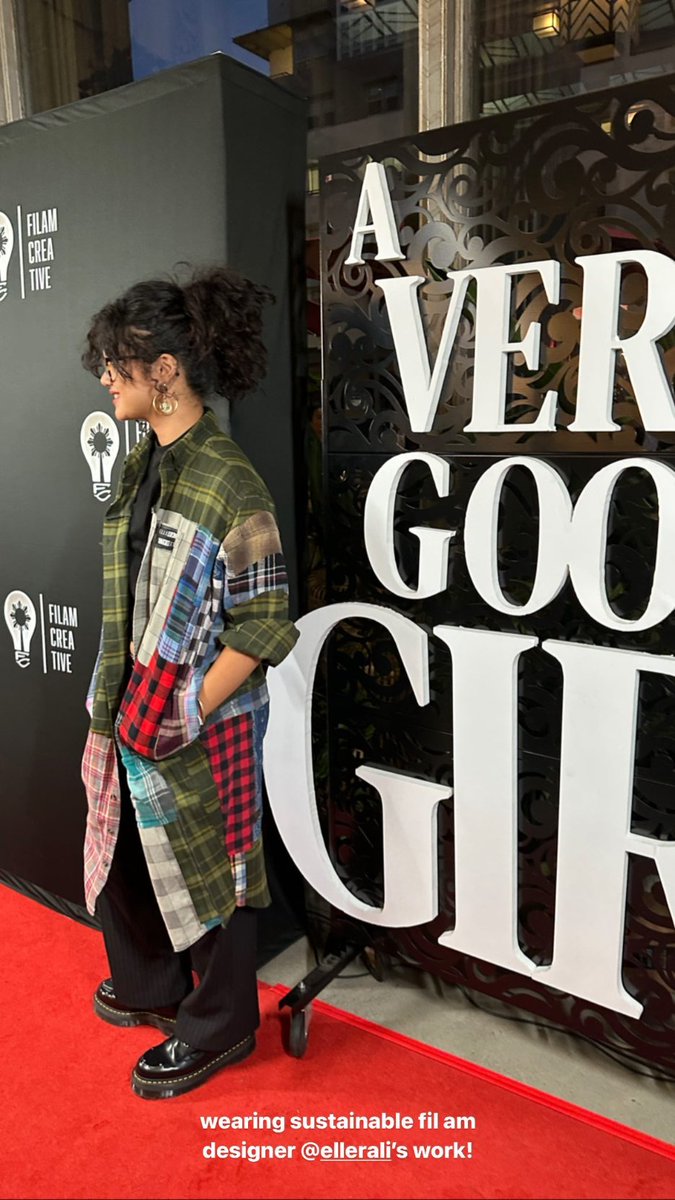 ABSCBNNews's tweet photo. Filipino-American Hollywood actress Sam Morelos, one of the lead stars of Netflix’ "That ‘90s Show" shares she is a huge KathNiel and Kathryn Bernardo fan. Morelos shows support for #AVeryGoodGirl movie as it premieres in the US. | via @YongChavezLA https://t.co/2uS3q4VNTE