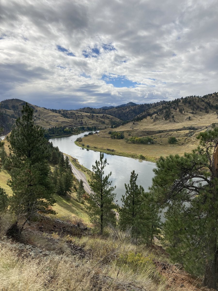 Along the Missouri River, a little south of Great Falls, MT