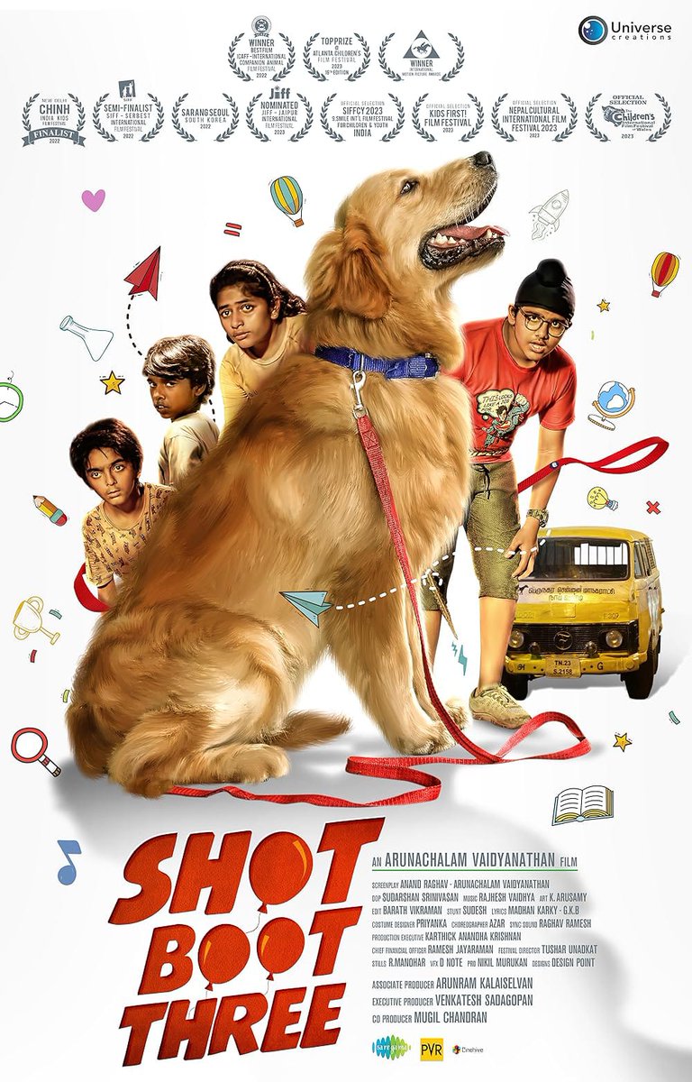 Sudarshan Srinivasan (@dop_sudarshan) on Twitter photo A film I shot is releasing today π
This film is made for Kids & Pet Lovers with so much passion β€οΈ
Thank you <a href="/Arunvaid/">Arun Vaidyanathan</a> A film I shot is releasing today π
This film is made for Kids & Pet Lovers with so much passion β€οΈ
Thank you <a href="/Arunvaid/">Arun Vaidyanathan</a>