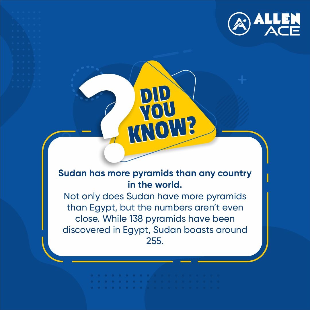 ACIPL_ACE's tweet photo. 💡🌍 Curiosity never goes out of style.

🔍 Discover incredible facts with our 'Did You Know?' series and leave your friends amazed 💬🤓

#DidYouKnow #Facts #KnowledgeIsPower #ImpressWithKnowledge #DYK #ALLENACE #ALLENACEOfficial https://t.co/uUKJ67OuPs