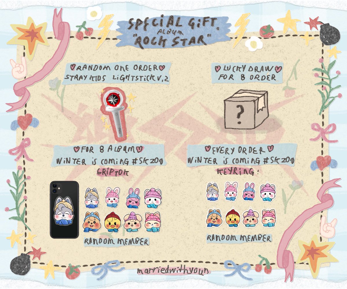 marriedwithyoun's tweet photo. pls rt´͈ ᵕ `͈ ♡ೀ

꒰ pre ꒱ #พรีกับแมรี่มีน
STRAY KIDS ꒰ ROCK𖤐STAR ꒱
#ตลาดนัดstraykids #ตลาดนัดเด็กหลง 
รี+ฟอล สุ่มแจก 3 บั้ม₍ ⺣̤̬ ₎♡🎀

𖤐 no pob
⛴ 330 - 490
🛩 370 - 550

𖤐 with pob 
⛴ 430 - 590
🛩 490 - 670

SET 8 : 3,370 - 5190 thb • ส่งฟรี  ´ˎ˗ 

— มัดจำ 200 • 250 /บั้ม

🛒🎀 https://t.co/wXqfidaplV