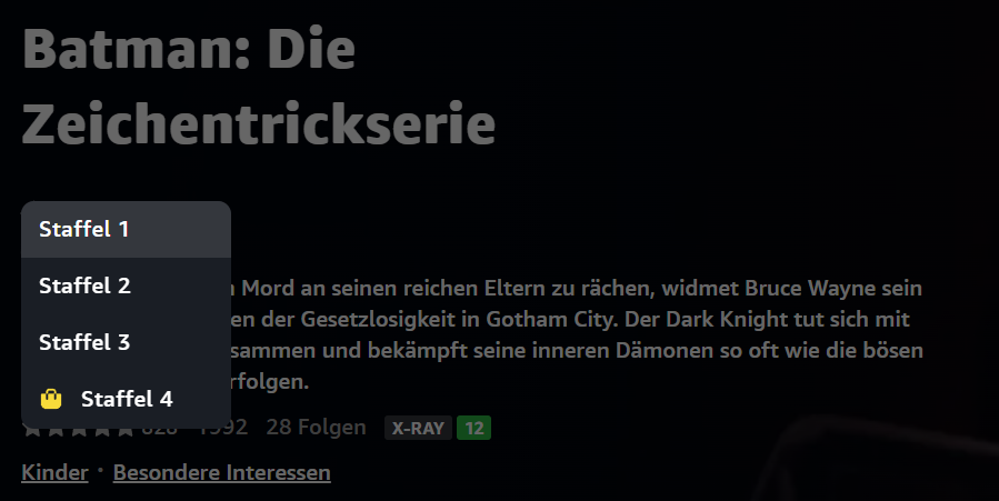 #BatmanTheAnimatedSeries ist nun auf <a href="/amazonDE/">Amazon.de</a> verfügbar!

This is not a drill! 
Batman The Animated Series is on Amazon Prime

#Netflix #Batman