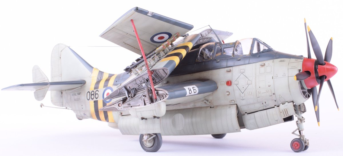 mancavemodels's tweet image. The new 1:48 Gannet from @Airfix for this months @AirfixWorldMag. It will be in shops soon!
