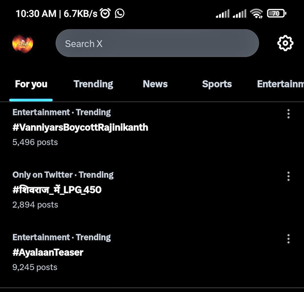 sivapriya96's tweet photo. ⛔Exit before Entry ⛔
Wowww🤡

#VanniyarsBoycottRajinikanth
#VanniyarsBoycottGnanavel
#VanniyarsBoycottLyca https://t.co/Gc21o9QLUc