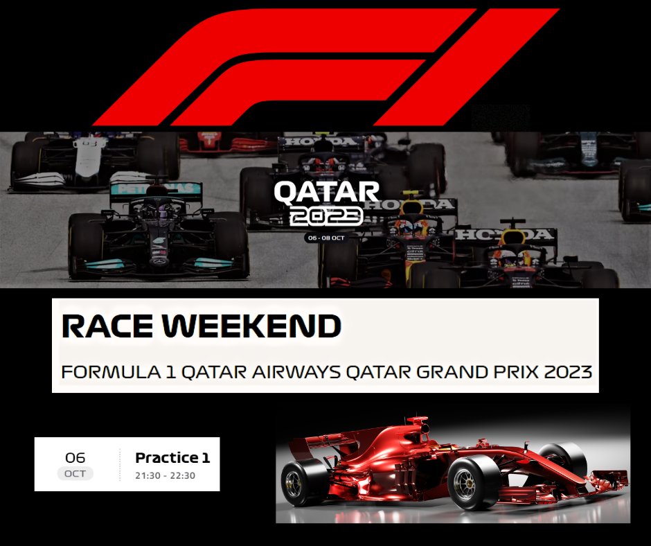 tbacksbbq's tweet photo. Start Your Engines for FORMULA 1 Qatar Airways Qatar GP 2023. Practice #1 starts at 9:30pm tonight at T-Backs Sports Bar and Grill. #tbacksisgood #angelescity #formulaone2023 #Pampanga #qatarairwaysgp #tbackssportsbarandgrill https://t.co/1zDYf6dhVF