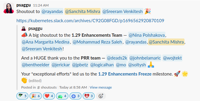 _sanchita_07's tweet photo. Thank You @_psaggu and Everyone! ❤️
#kubernetes #releaseteam https://t.co/P4kZl2n9Lo