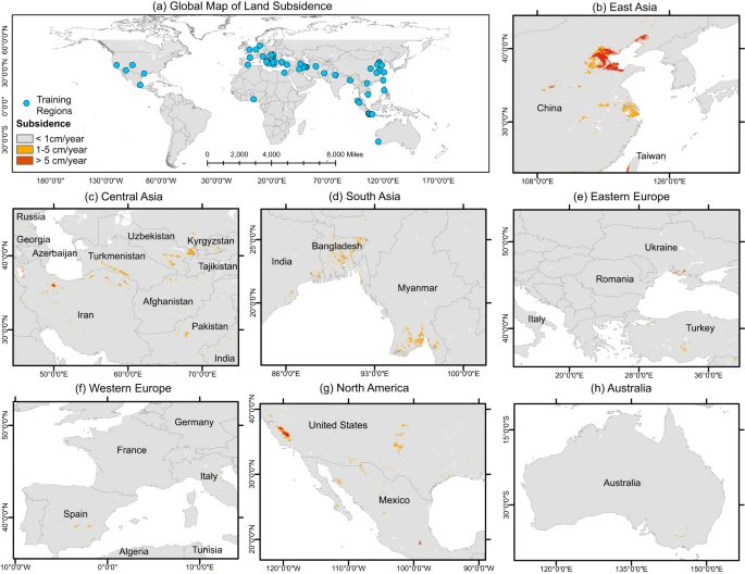 New paper by @FahimHydroSense @SubsidenceGuy @SanazVajedian @HydroRahe, @hydromaj uses #MachineLearning to map global #LandSubsidence and identifies areas of #GlobalGroundwater stress. @CSU_CivE @MissouriSandT @DRIScience nature.com/articles/s4146…