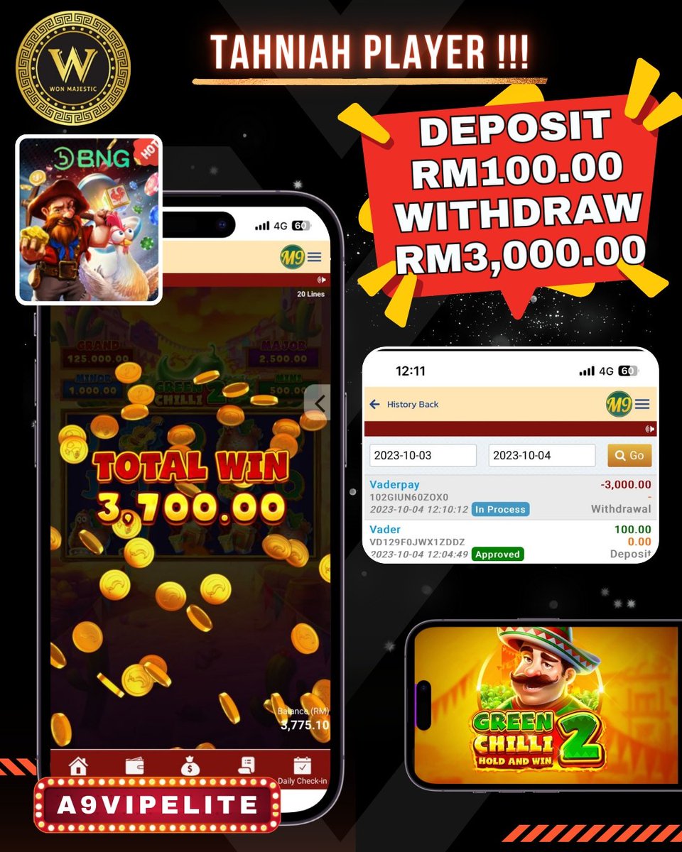a9today_my's tweet photo. Congrats 👏 ada in baru ada win 𝐑𝐄𝐆𝐈𝐒𝐓𝐄𝐑 𝐅𝐑𝐄𝐄 🆔 🕹https://t.co/CcfNMZAEdE
https://t.co/CcfNMZAEdE https://t.co/7KkOGBwRCy