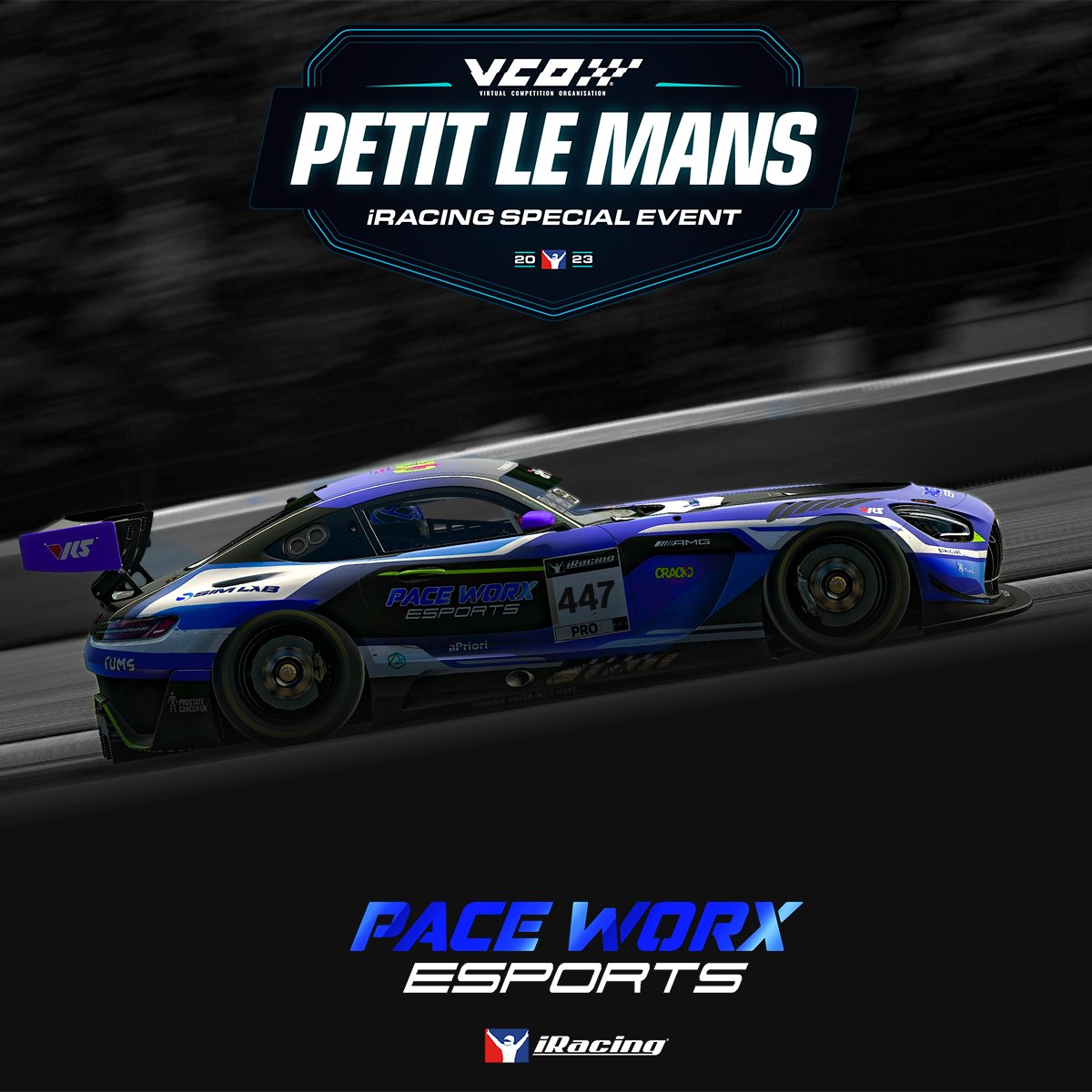 We will be entering three total cars for a run at a win on Saturday in the <a href="/iRacing/">iRacing</a> Petit Le Mans or toasted our cars in to bin. 🗑️🏁

#winitorbinit  #paceworx  #iracing
