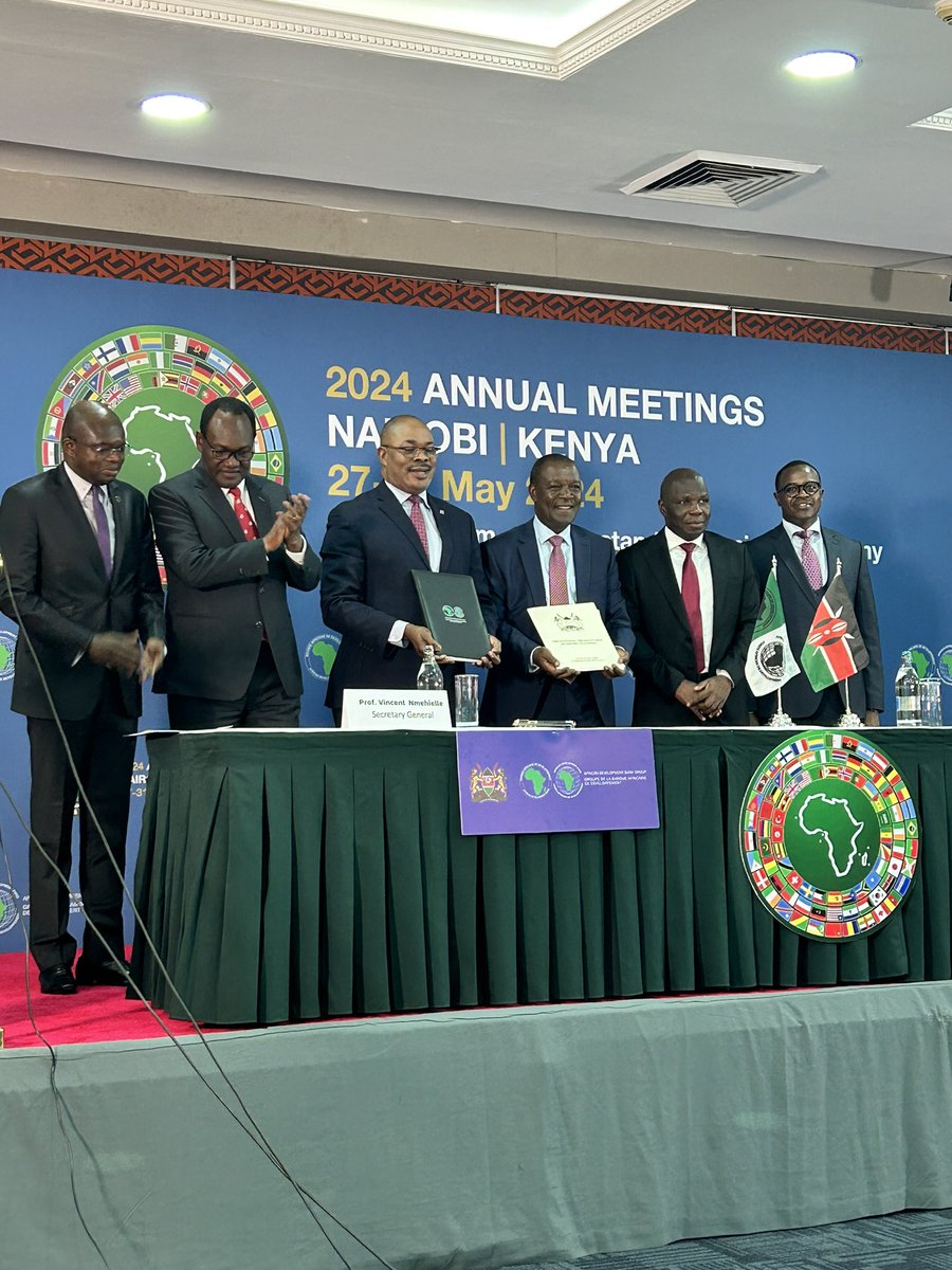 The beginning is always a great place to start… #AFDBAM2024 in #Nairobi #Kenya #KICC has been set in motion .. MoU signed … over 3000 participants expected… be sure to be one of us.