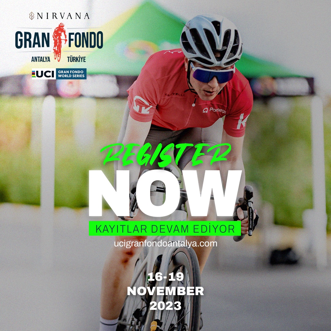 ucigranfondoant's tweet photo. 🚴🏻‍♂️💨Sezonun en hızlı yarışı için kayıtlar devam ediyor.
📆 16-19 Kasım/November 2023
📍Antalya-Türkiye
👉 https://t.co/DLv9BMCfTV
🏁 Nirvana Cosmopolitan Hotel https://t.co/JUg9jzInYc