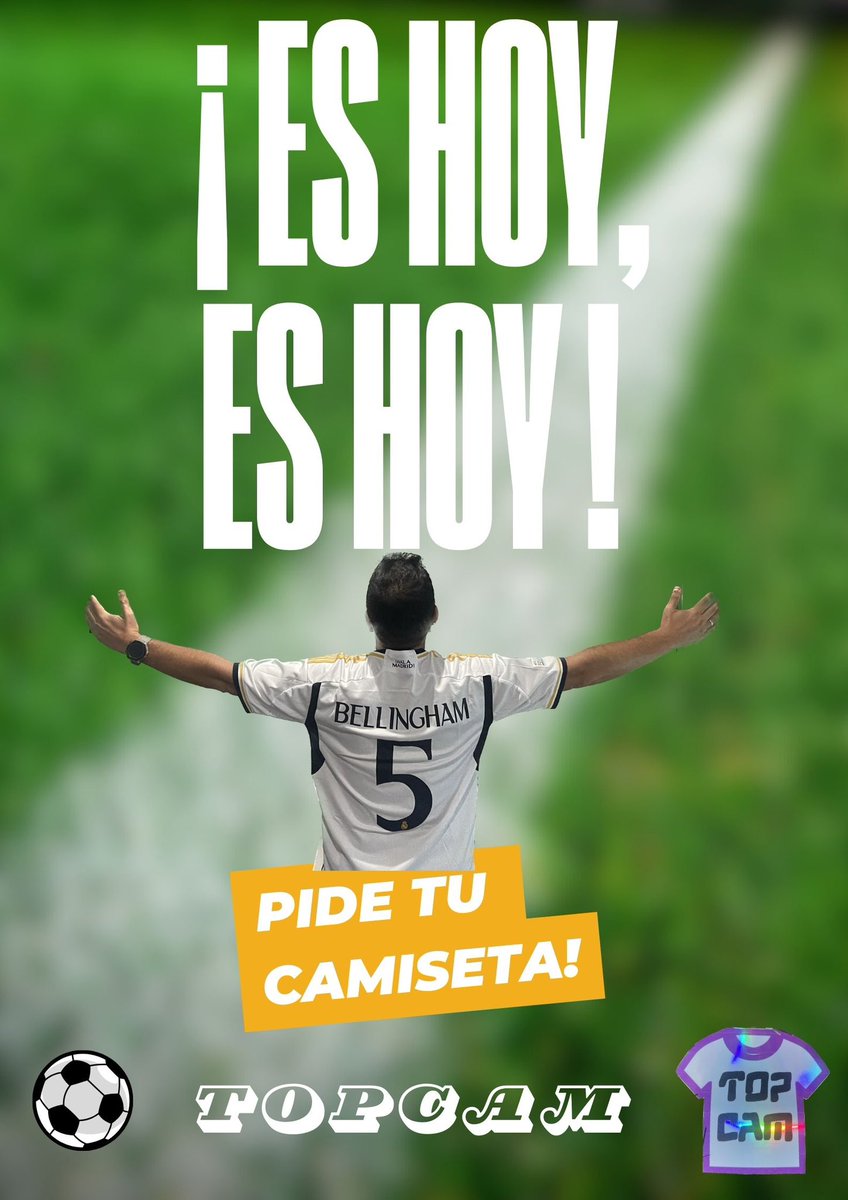 TopCamis's tweet photo. ES HOYYYYY!! 🤩🤩🤩🤩🤩 https://t.co/RfDux2me9q