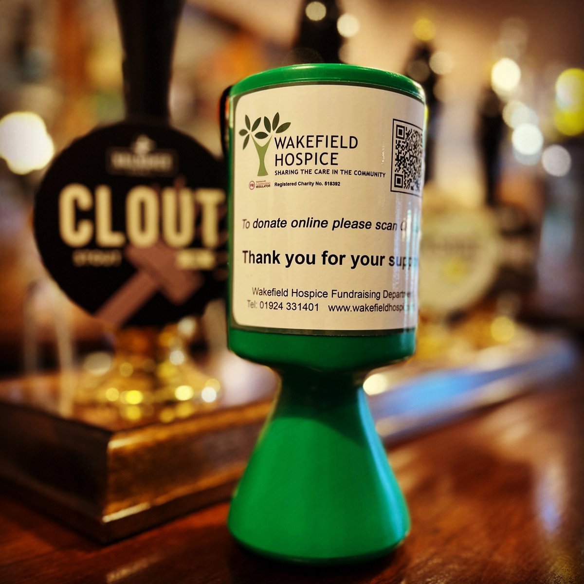 TheWharfWF1's tweet photo. We are delighted to pledge our support for 𝗪𝗮𝗸𝗲𝗳𝗶𝗲𝗹𝗱 𝗛𝗼𝘀𝗽𝗶𝗰𝗲 during 𝗛𝗼𝘀𝗽𝗶𝗰𝗲 𝗖𝗮𝗿𝗲 𝗪𝗲𝗲𝗸 𝟮𝟬𝟮𝟯 and from Monday 9th to Sunday 16th October we will donate 𝗔𝗟𝗟 𝗣𝗥𝗢𝗖𝗘𝗘𝗗𝗦 of our cask ale sales to the hospice 🍻💚 https://t.co/ae3SVb9eWn