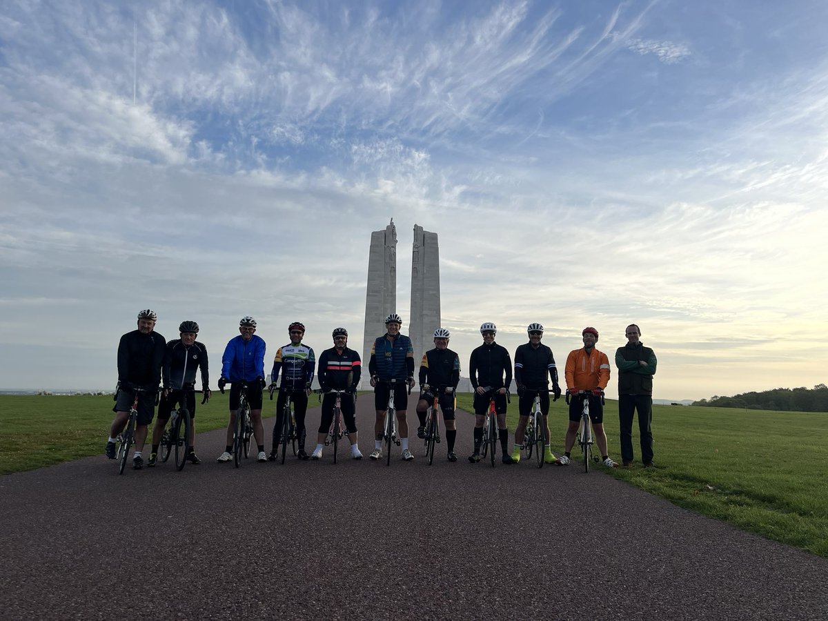 LewisMoody7's tweet photo. Beautiful morning with @LewisMoodyFdn at #vimymemorial remembering the #canadian fallen
#LestWeForget https://t.co/oly0ZBDgm4