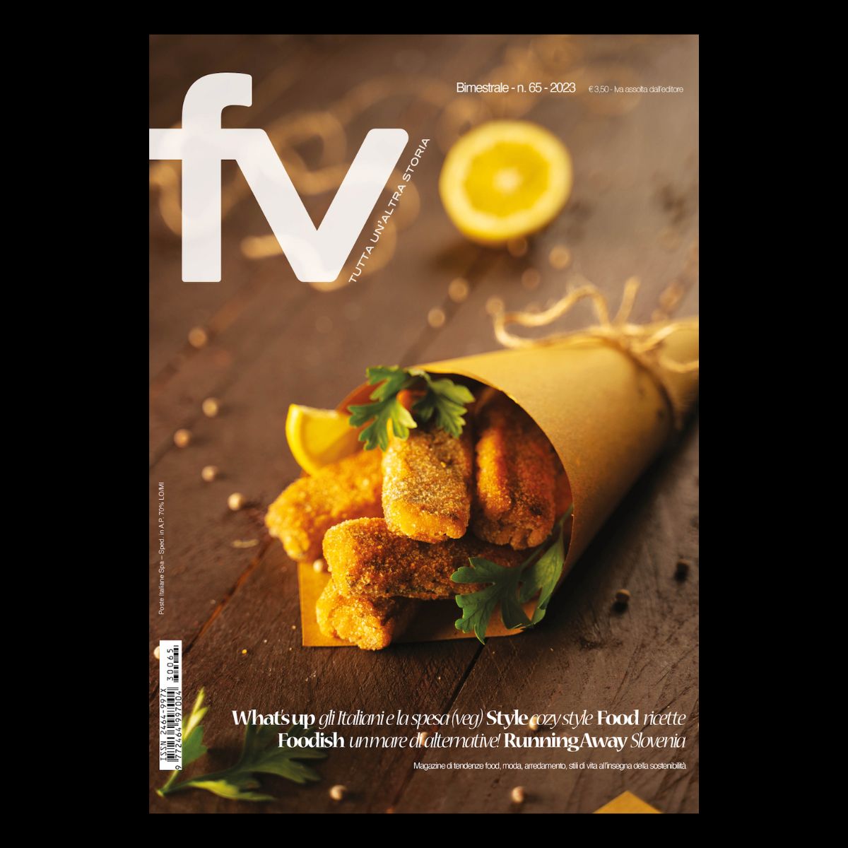 Non perderti #FVmagazine 65, nel quale parliamo di #alternative #vegetali al #pesce e non solo!

In copertina Bastoncini di tofu e alga nori della docente di <a href="/FunnyVegAcademy/">FunnyVeg</a> Giulia Giunta nella foto di <a href="/elBelgio/">el Belgio</a> !

Acquista la tua copia o abbonati:

funnyvegan.com/negozio/