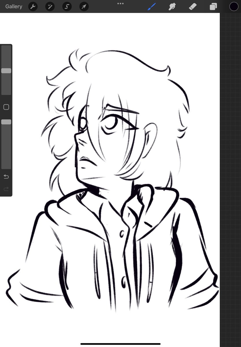 KET07241's tweet photo. Silly doodle of a silly trying to survive the apocalypse (I love Kris so much anhhh (I love how they are!) one of my fav ocs #MissingFrequencyProject #art https://t.co/Nuiq2WzdRA