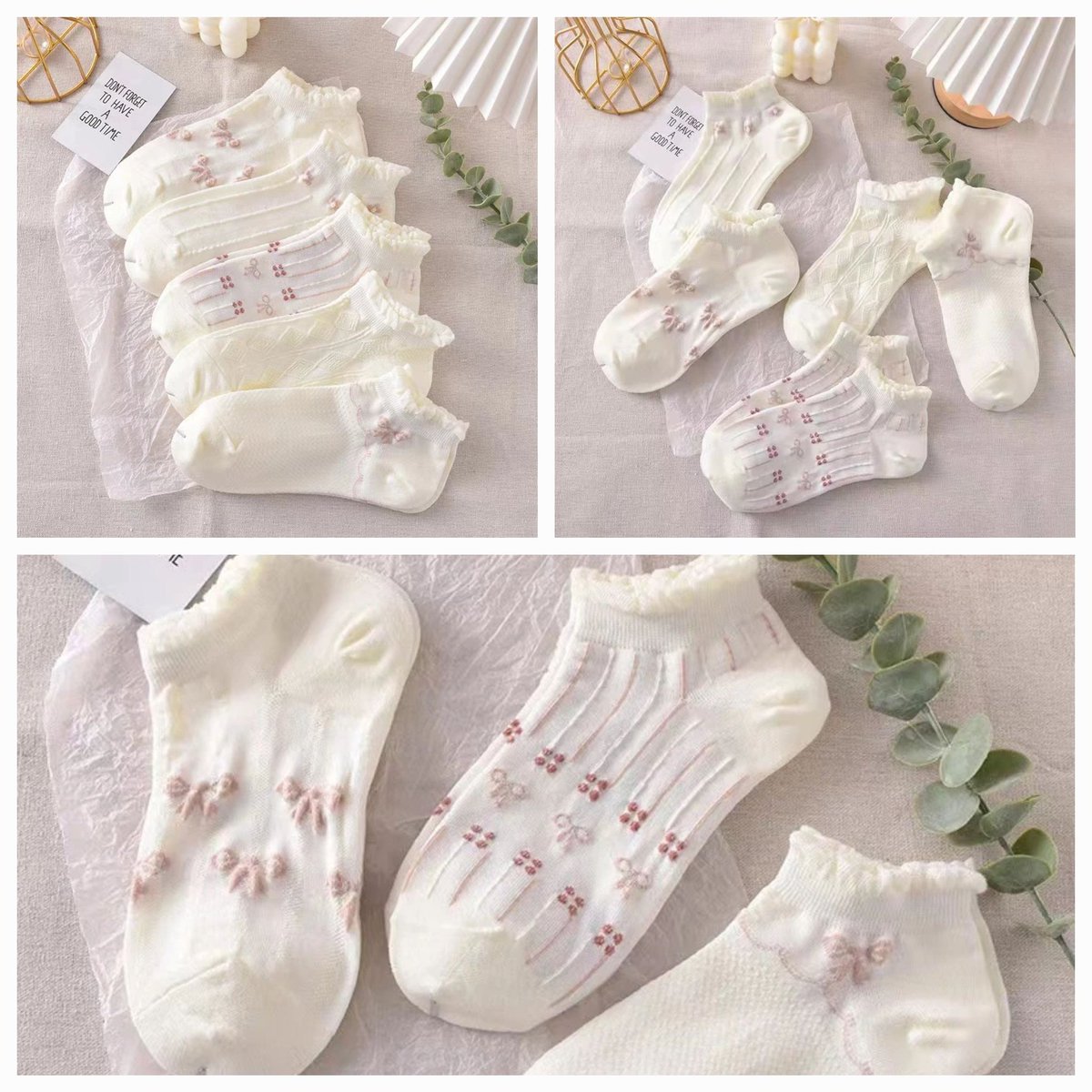 nimisa091's tweet photo. 💕มัดรวม ลายถุงเท้าน่ารักๆ 💕
🧦ถุงเท้า ผ้าลูกไม้ แบบบาง เข้ากับทุกการแต่งกาย สีขาว สไตล์ญี่ปุ่น คาวาอิๆ https://t.co/jW67fZZYkv
🧦ถุงเท้าข้อสั้น ผ้านิ่ม ลายการ์ตูนหมีบราวน์ ตะมุตะมิ ใส่สบาย ไม่หนาไม่ชื้น  https://t.co/s1ouyU4BGz

#คิดดีแล้วใช่ไหมช่องวัน #เสรีพิศุทธ์ #47ปี6ตุลา https://t.co/cvoTTcwYNi