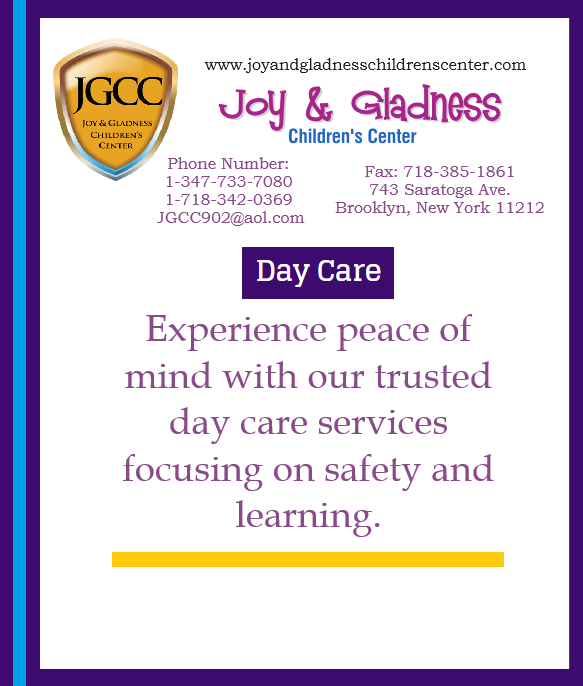 Joy & Gladness Children's Center (@joygladnesscc) on Twitter photo #joygladnesschildrenscenter#joyandgladnesschildrenscenter.com#Joy&GladnessChildrensCenter#Joy&GladnessChildrensCenter743SaratogaAve.Brooklyn,NewYork11212#Joy&GladnessChildrensCenteNY#13477337080#17183420369#JGCC902@aol.com#ChildrensCenter#ChildrensCenterbrooklynnewyork #joygladnesschildrenscenter#joyandgladnesschildrenscenter.com#Joy&GladnessChildrensCenter#Joy&GladnessChildrensCenter743SaratogaAve.Brooklyn,NewYork11212#Joy&GladnessChildrensCenteNY#13477337080#17183420369#JGCC902@aol.com#ChildrensCenter#ChildrensCenterbrooklynnewyork