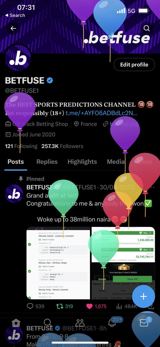 BETFUSE1's tweet image. Got balloons
Happy birthday to me🎁🎉