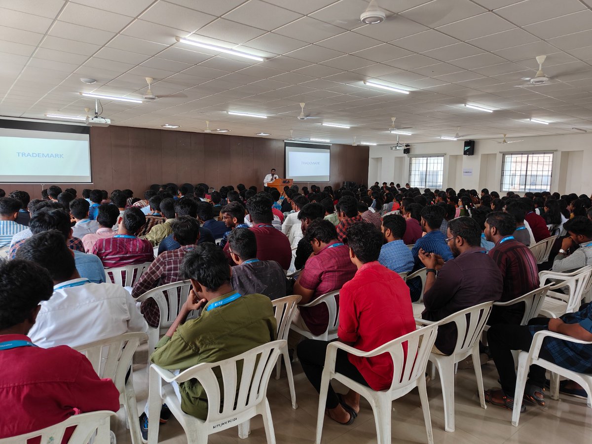 KiTETechCollege's tweet photo. Take a look at the photos captured during the session on the IPR Awareness Program hosted at KiTE on 23.09.2023.
#Nipam #IPRIndia #InternalHackathonforSIH2023 #NationalIntellectualPropertyAwarenessMission #KiTETechCollege #AzadiKaAmritMahotsav https://t.co/nRVNh6LI2K