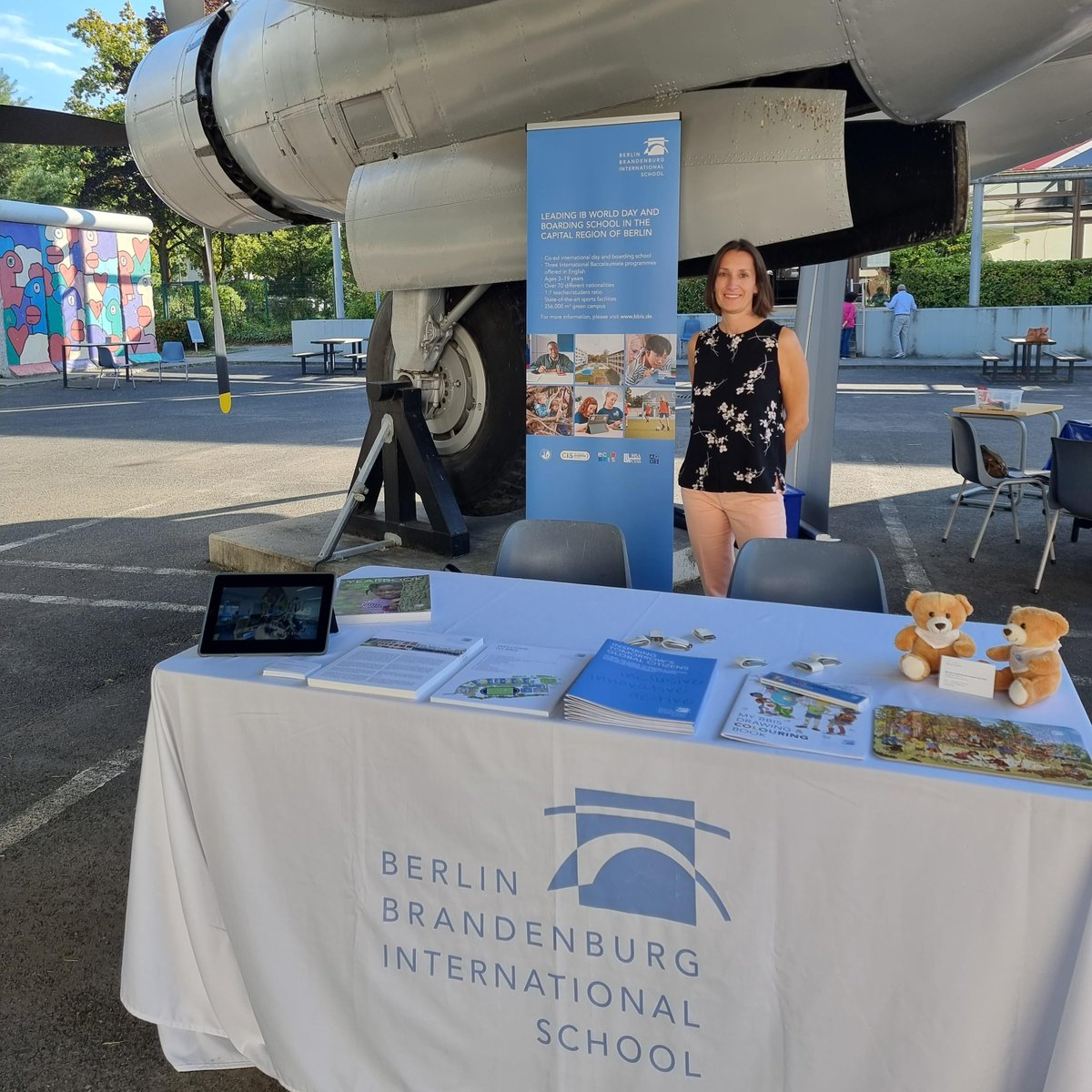 Big thanks to the American Women’s Club of Berlin for having us at the school fair hosted at the Allied Museum! We had a wonderful time meeting families interested in international education for their children. #WeareBBIS #BBIS #internationalschools #IBworldschool
